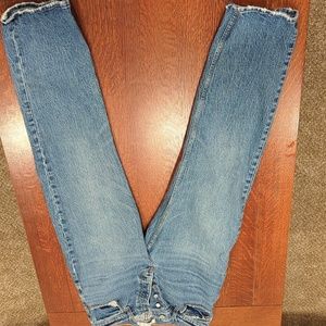 Abercrombie and Fitch dad fit jeans. 30/10